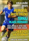 Název akce: Memoriál bratří Průžků, datum akce: 24.08.2025 - neděle