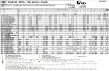 Název akce: Výlukový jízdní řád v době uzavírky mostu v Jezvé (změna od 1.9. 2025), datum akce: průběžně - průběžně